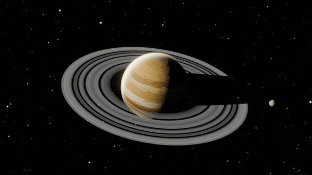Gas giants and rings