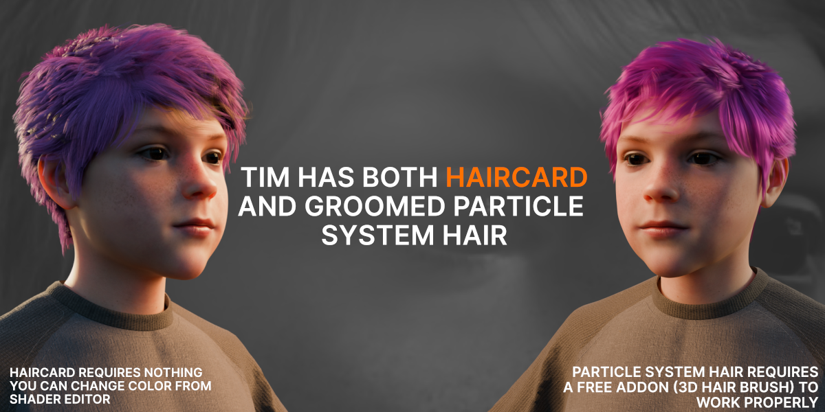 Customizable hair shader options