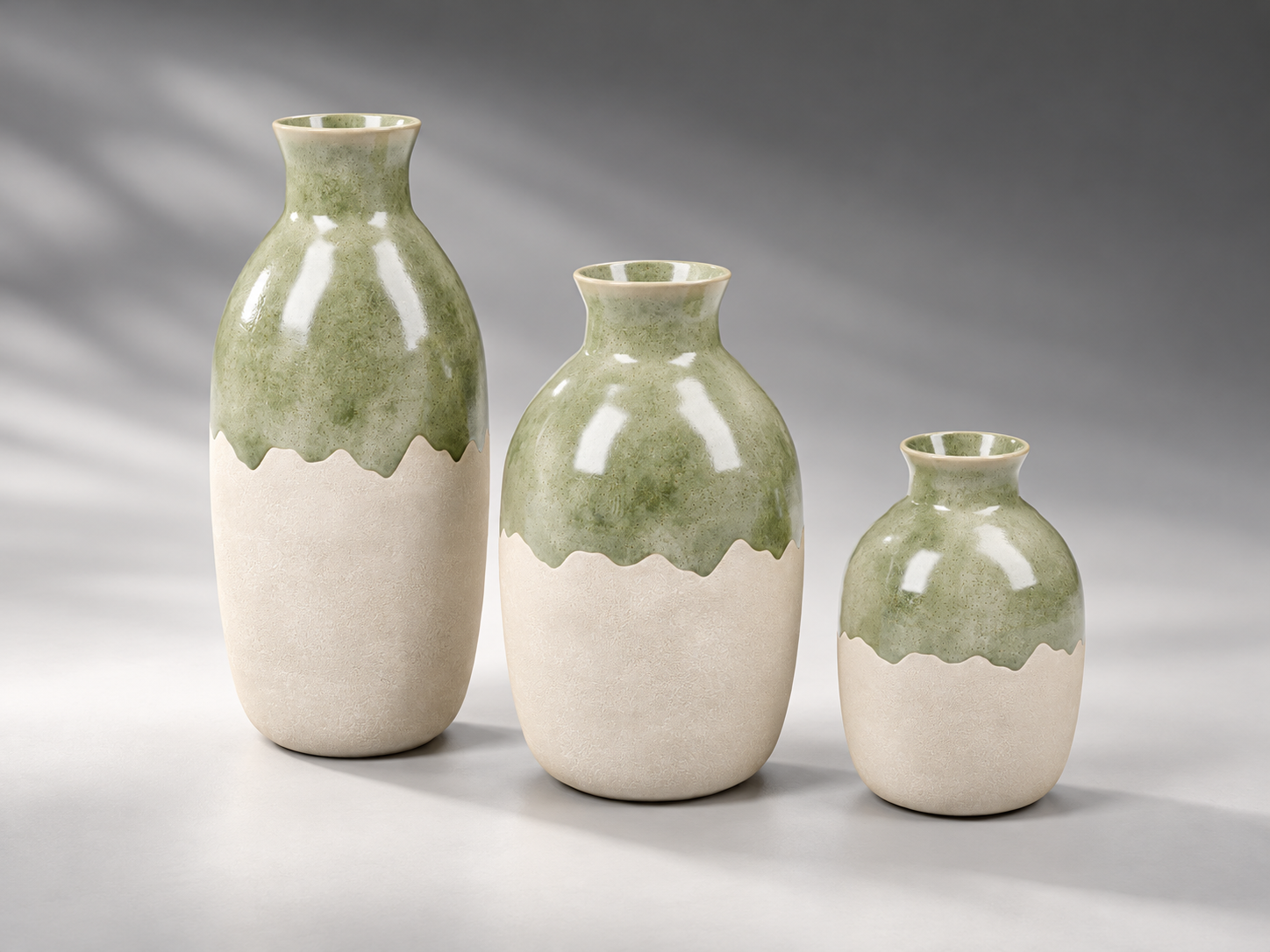 Modern ceramic vases and decorative diffuser models