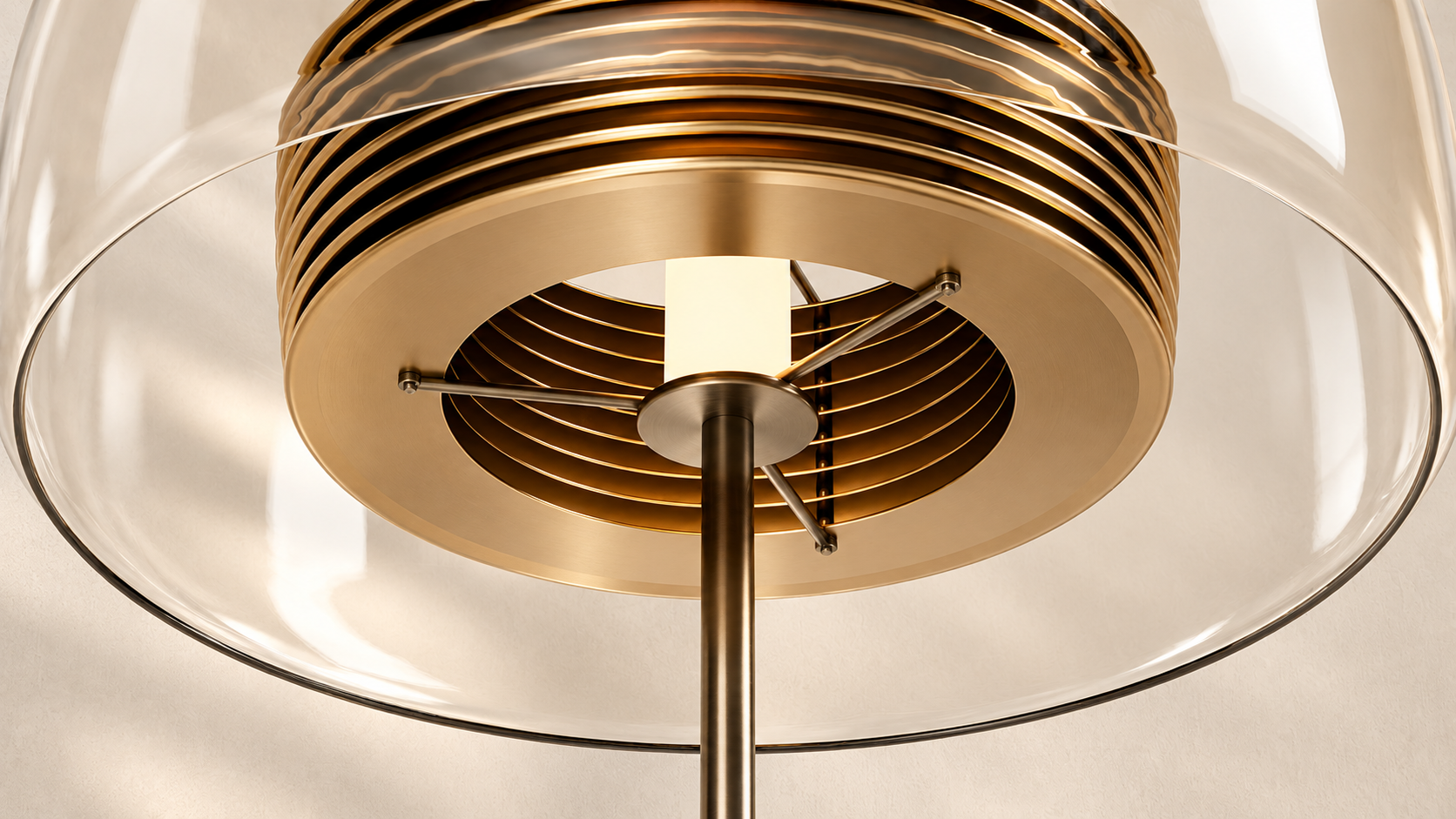 Modern table lamp collection product presentation
