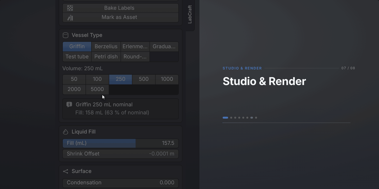 Screen recording: Studio & Render