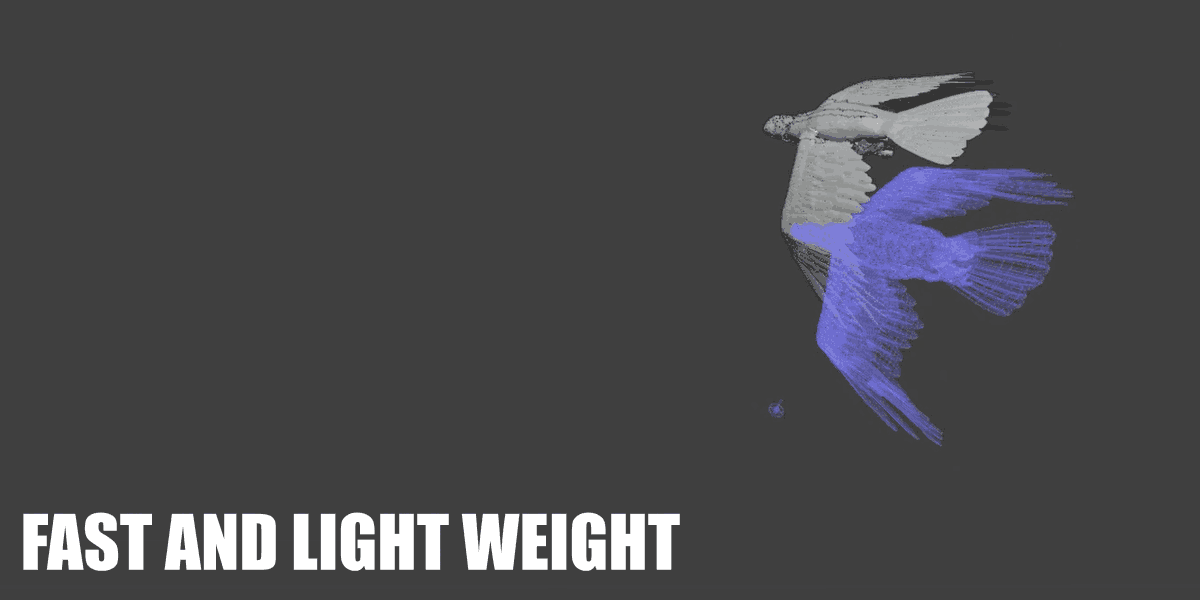 Fast and lightweight performance