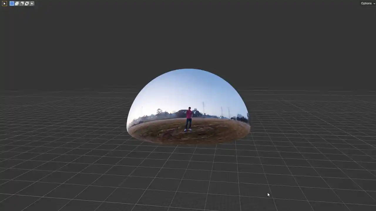 Materialiq dome feature showcase