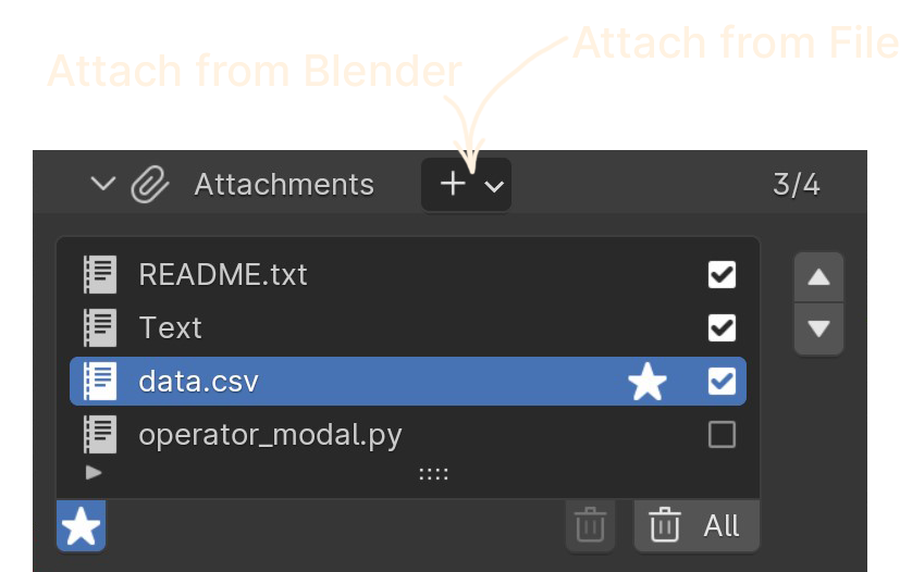 Attachments in Chat Companion