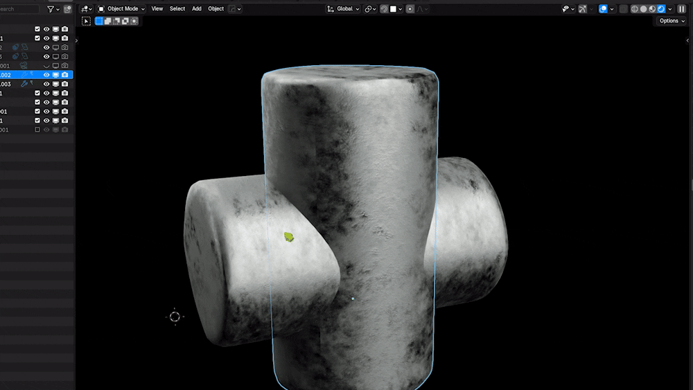 Procedural weld beads on real seam edges