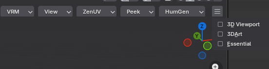 Preset selection in custom strips