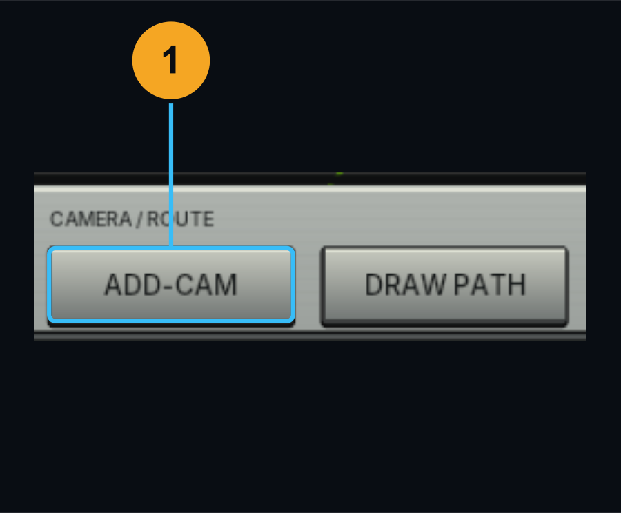 Step 2: ADD-CAM on the current CinemaOperator console