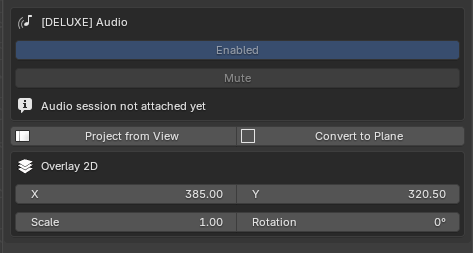Deluxe audio panel