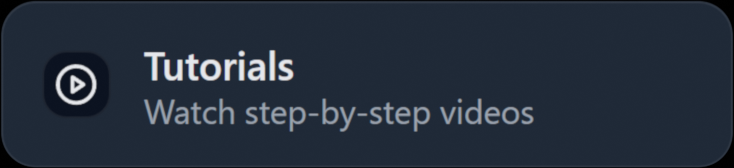 Tutorials