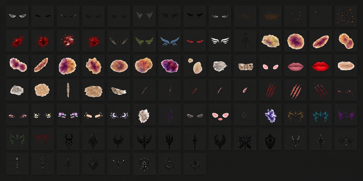 Optional decal compatibility preview
