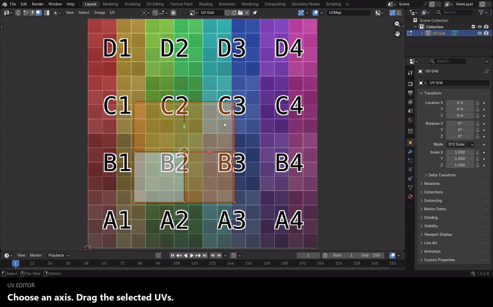 AxisLatch UV Editor demonstration
