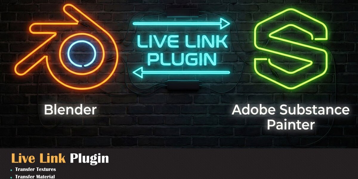 Blender to Substance Painter Live Link