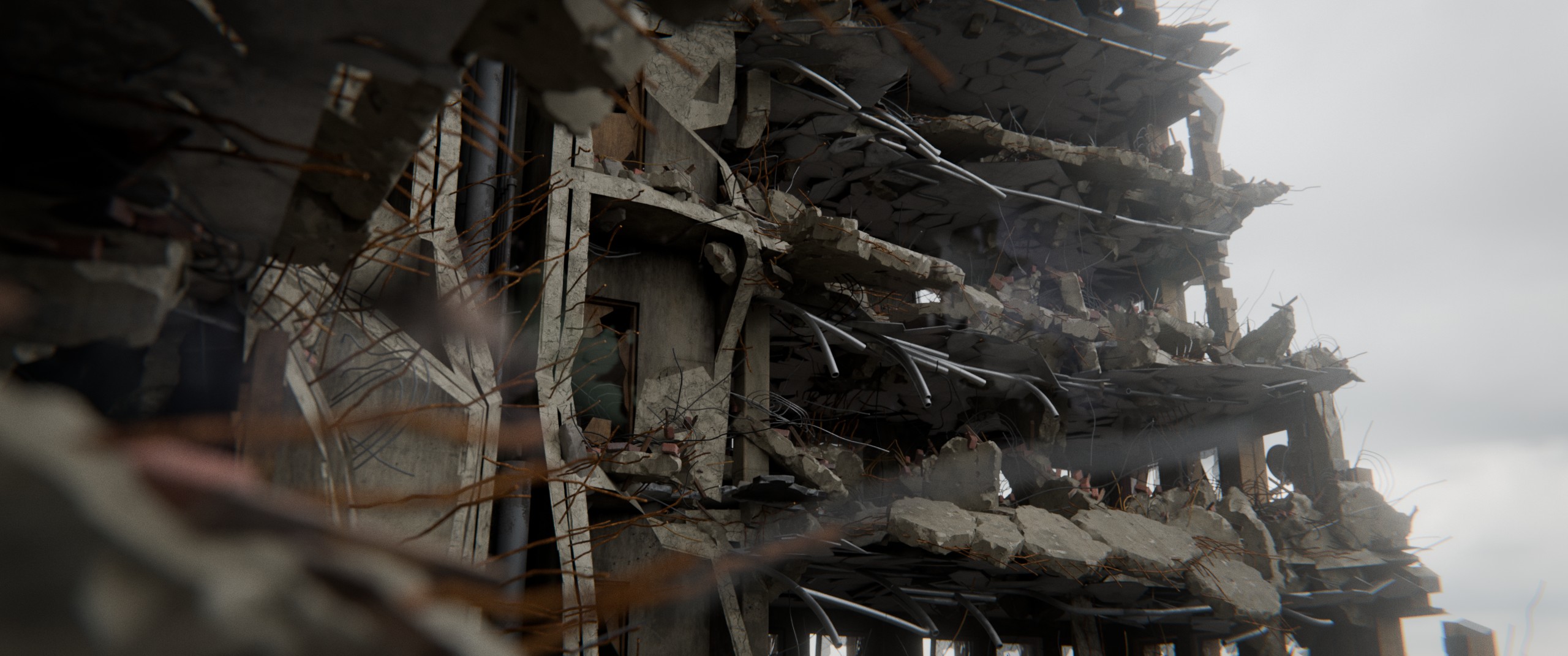Destruction Still 1 - Full Panoramic View