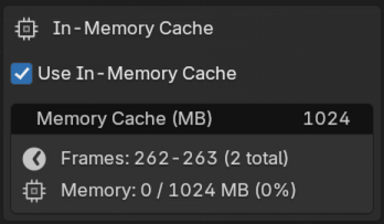 Pro Particles Cache UI