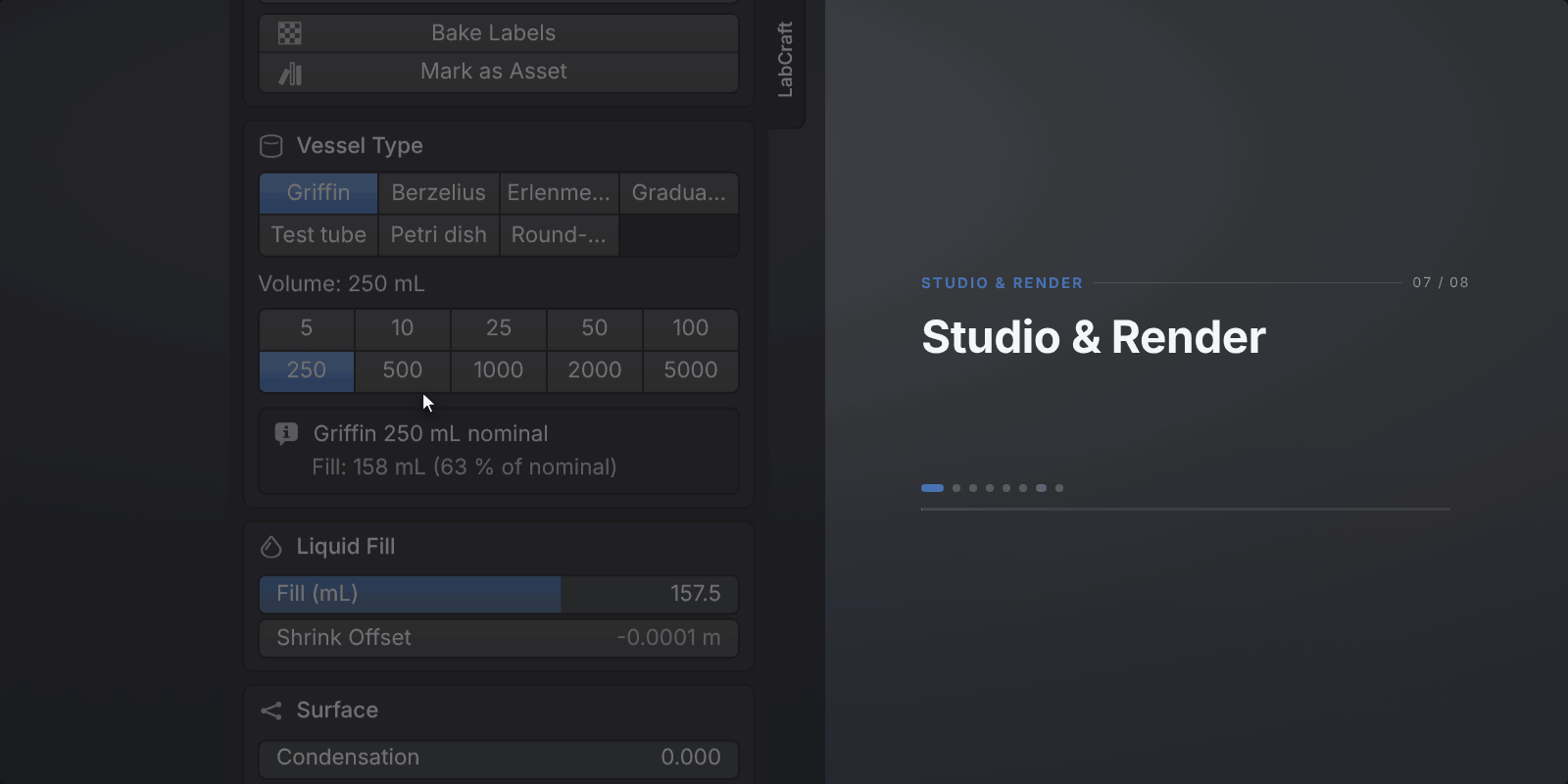 Screen recording: Studio & Render