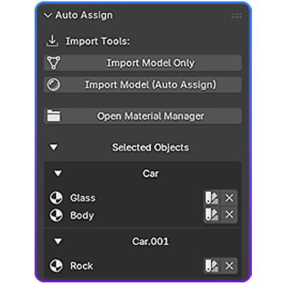 Import Panel