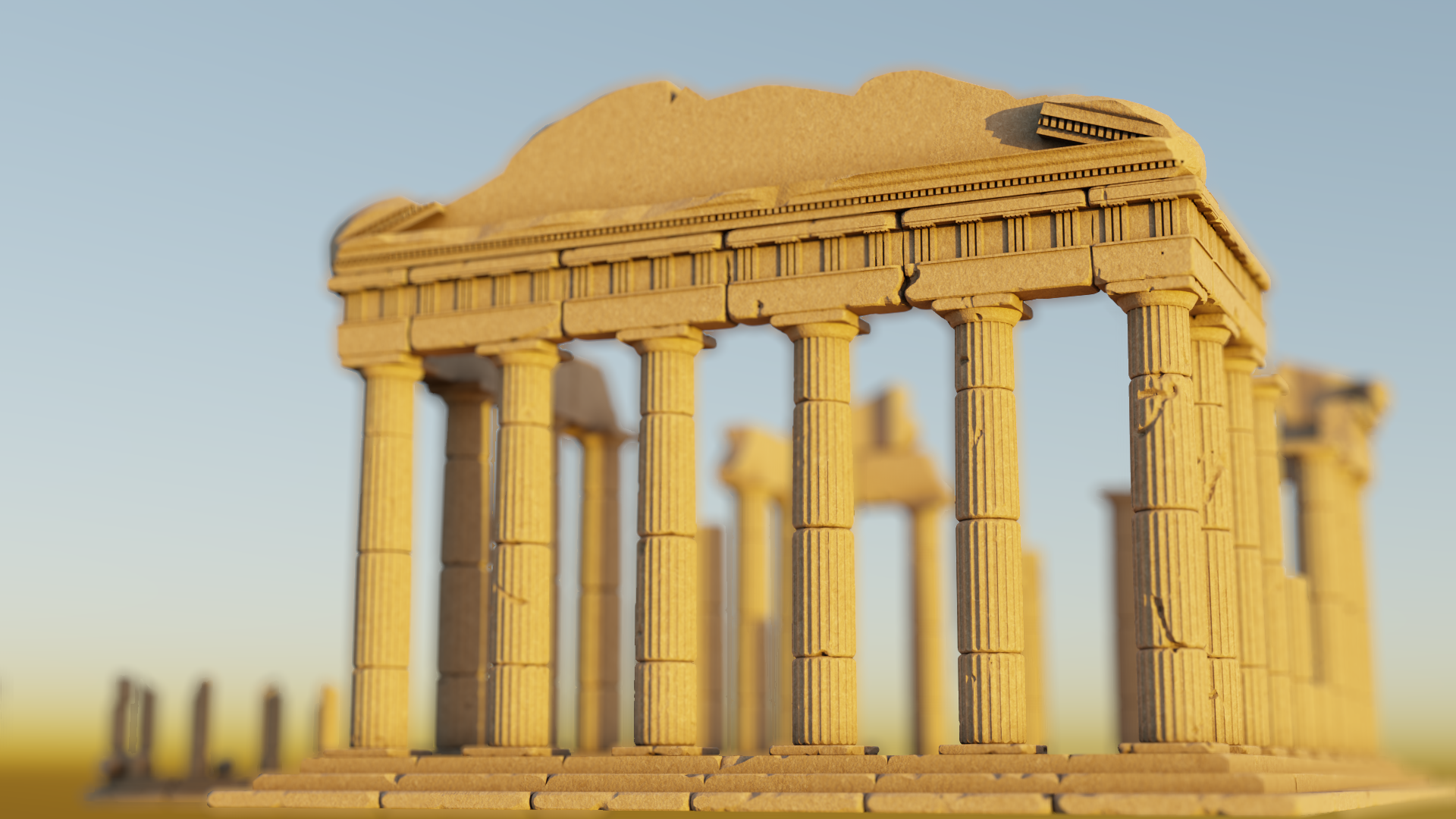 Scene after Depth Blur
