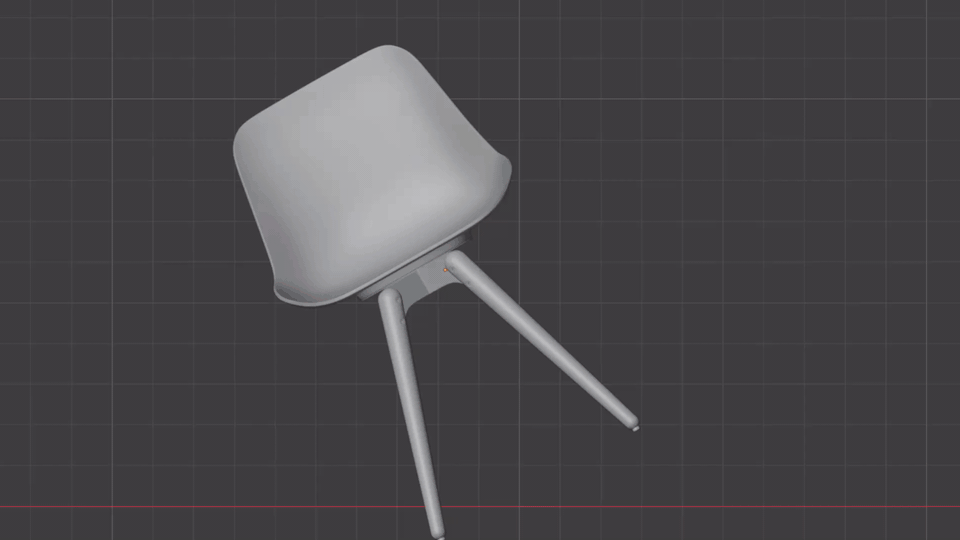 Two Point Align Blender add-on: Make It Horizontal.