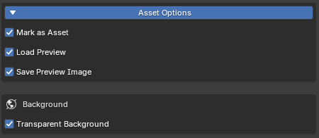 Asset Options 1