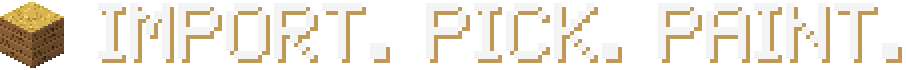 Import. Pick. Paint.