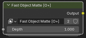 Fast Object Matte