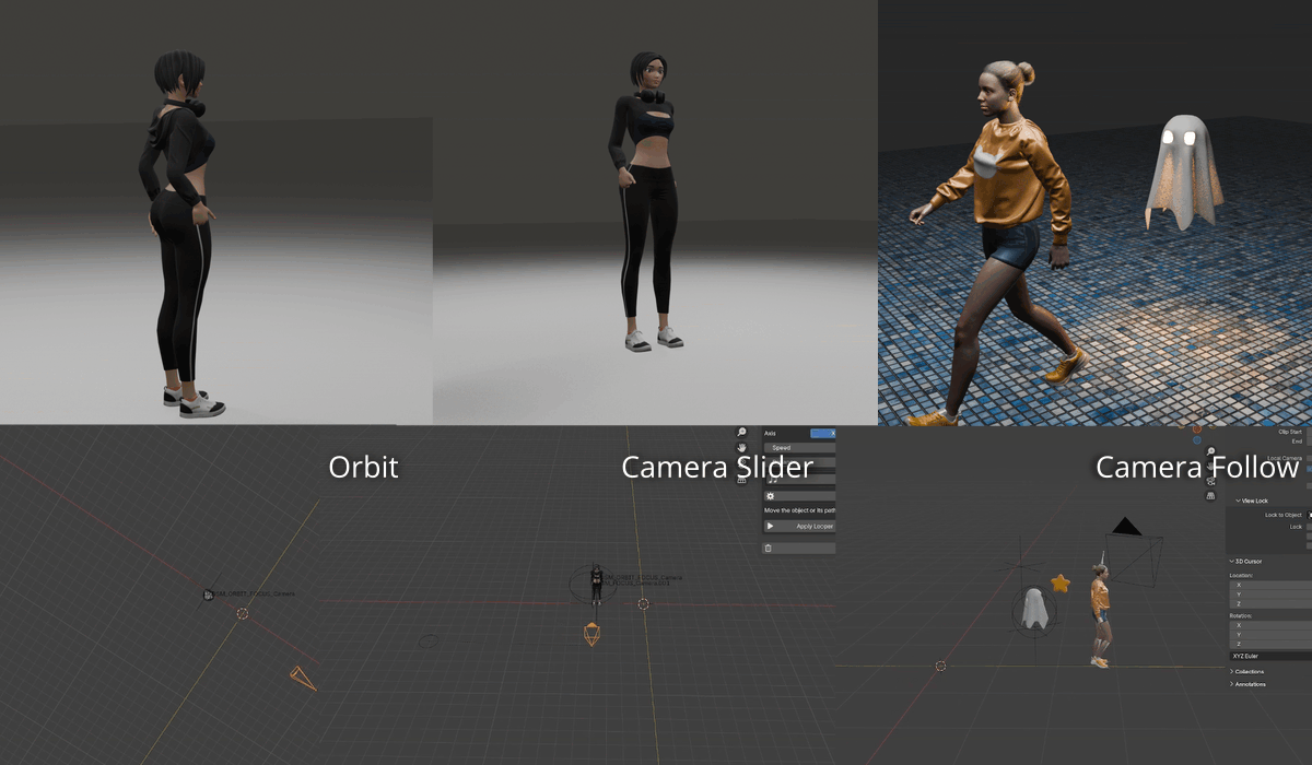 Camera motion effects