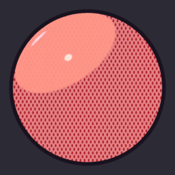 TS Comic Dots Red