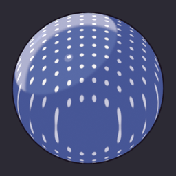 TS Polka Dots Navy