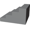 Big Thick Stairs - 4 Setps