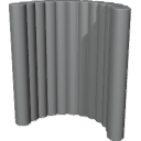 Curved Cyilinder - Wall