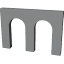 Double Arched - Wall 1