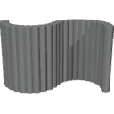 Double Curved Cylinder - Wall