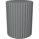 Flutted base 1 - Extra Large