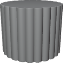 Flutted base 1 - Medium