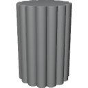 Flutted base 2 - Large