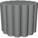 Flutted base 2 - Medium