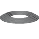 Layered Circular Base