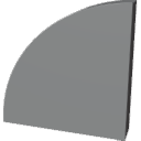 Quarter Circle - Wall