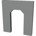 Square Arch - Wall