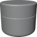 Cream Jar 01