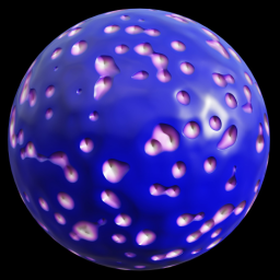 Abstract: Purple Blobs