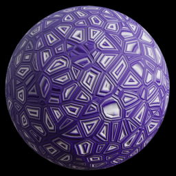 Abstract: Purple Crackle