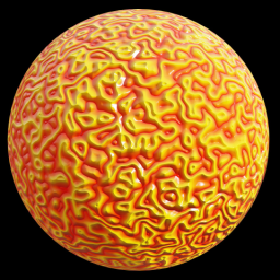 Abstract: Red Swiggle