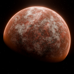 Desert Planet Surface