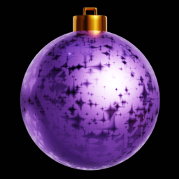Frosted Icy Ornament