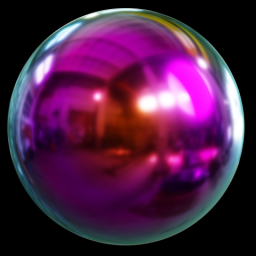 Iridescent Metal
