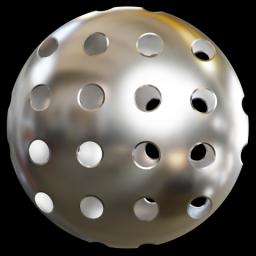 Perforated Metal Circle
