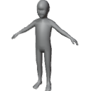 KidMaleBaseMesh1k
