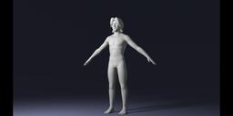 StylizedMaleBodyBaseMesh3DModel