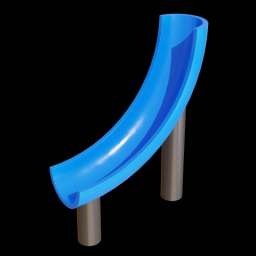 Tube Rotate Open Curve Up